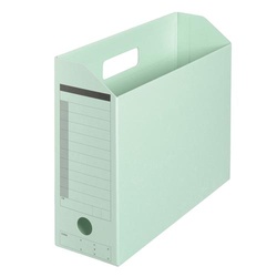 ボックスファイル　Ａ４横　背幅１００ｍｍ　ブルー