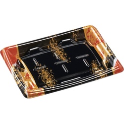 惣菜容器 MTD20-15平ヨコ 本体 流華赤 エフピコ