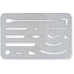 メッシュ字消し板