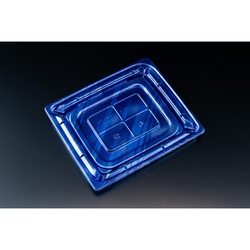 リスパック 惣菜容器 バイオカップ 優枠 20-17B ルミナスブルー 本体