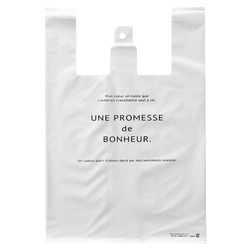 レジ袋 ボヌールレジバッグ 0.05mm-DL(100枚) ヘッズ