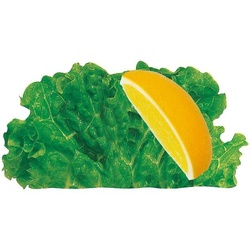 ユニバース フィルムシート グルメシート グリーンリーフレモン 丸