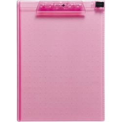 クリップボード　Ａ４Ｅ　アカ