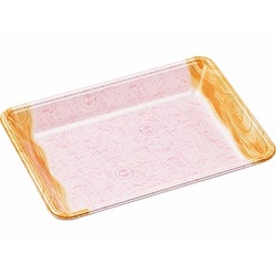 発泡トレー FLB-Y18-33 エコ銘木ピンク エフピコ