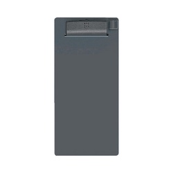 クリップボードＥ　Ａ５変形１１０×２３５ｍｍ　濃灰