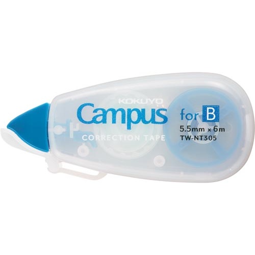 キャンパス修正テープ使い切り　Ｂ罫　６ｍ　１０個