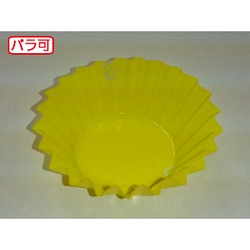 セイコー おかずカップ ラミケースOPP6Aパステルイエロー 500枚