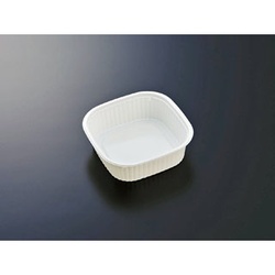 中央化学 軽食容器 BAKEQ 120角 350CC 本体