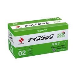 ナイスタックエコタイプ　幅１５ｍｍ　１０巻×１０