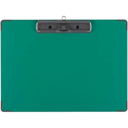 用箋挟Ｂ（総クロス貼り）　Ａ４横　緑　１０枚