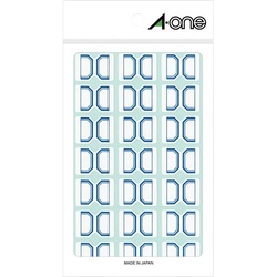 セルフインデックス　小　青　２１面　３１５片×５