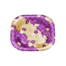 軽食容器 TNえにし1 小花紫 本体 シーピー化成