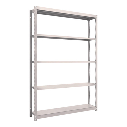 ＴＲＵＳＣＯ スチールラック Ｍ1.5型軽中量棚 1460×295×2100mm 5段単体 ネオグレー M1.57535