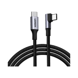 ＵＳＢ−Ｃ　Ｌ字ケーブル　１００Ｗ　１ｍ