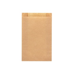 【廃番商品】HEIKO NF(ノンフッ素)耐油ガゼットパック 小 未晒無地 100枚/袋