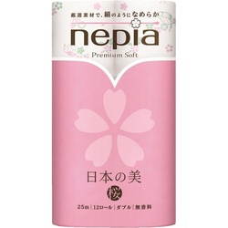 ネピアプレミアムソフト１２ロール日本の美桜
