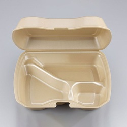 シーピー化成 弁当容器 VK-613-4 キャメル