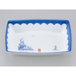 鮮魚トレー VP-5 山水(外白) シーピー化成