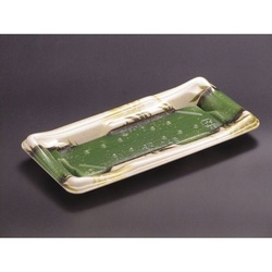 リスパック 寿司容器 誠04B とうたけ緑 本体