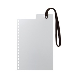 カスタマイズオープンリングノート　ゴムバンド付下敷