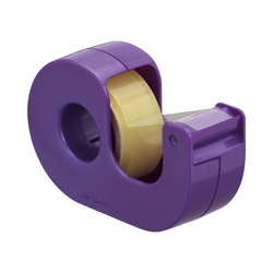 セロテープ小巻カッター付　パールパープル