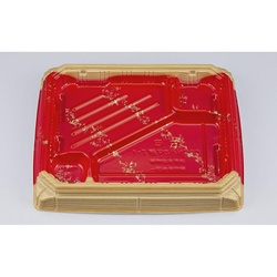 弁当容器 CBFNハカマ膳7-1 柾目切箔本体 シーピー化成