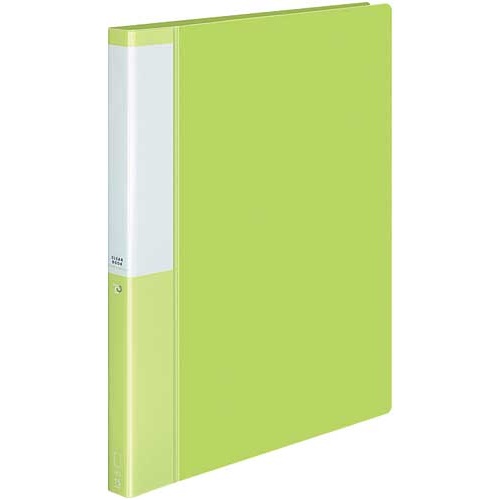 クリヤーＢポジティ替紙式薄緑Ａ４縦背幅２７ｍｍ５冊
