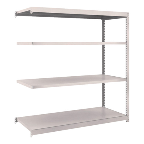 ＴＲＵＳＣＯ スチールラック Ｍ1.5型軽中量棚 1460×595×1500mm 4段 連結 ネオグレー M1.55564B