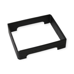 ワン折KSN6(40) 黒焼杉 足付 縁