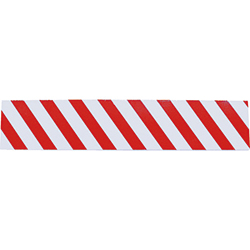 【廃番商品】ＴＲＵＳＣＯ セーフティクッション 200mm×1ｍ レッド/ホワイト TSC2001RW