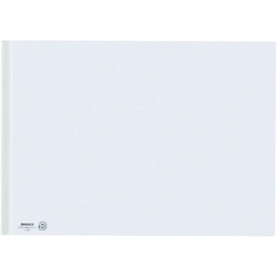 レールクリヤーホルダーＡ３横約２０枚収容　白×５冊