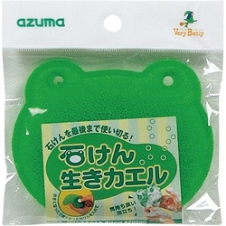 石けん生きカエル　グリーン　１個