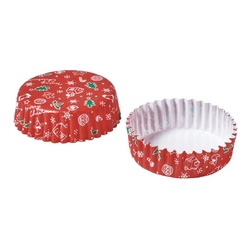天満紙器 ケーキカップ XP791 ペットカップ(スイートレッド)