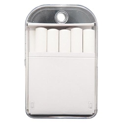 工事用　チョーク　白　１０本入　プラケース付