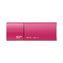 ＵＳＢ３．０スライド式ＵＳＢ　Ｂ０５　６４ＧＢ　桃