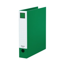 レバーリングファイル背幅５５ｍｍ　Ａ４縦　緑×１０