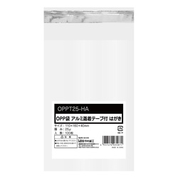 OPP袋シールあり はがきサイズ 0.025mm厚 100枚 今村紙工