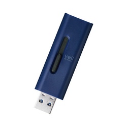 ＵＳＢメモリ　ＵＳＢ３．２　１２８ＧＢ　ブルー