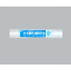 LDゴミ袋 ロール巻ポリ袋 LDロール35-90 透明 福助工業