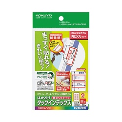 タックインデックス（はがせるタイプ）大・赤枠１０枚