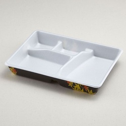 弁当容器 F-6(本体)もみじ 青葉紙業