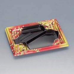 弁当容器 箱膳23-18-2H 小町 福助工業