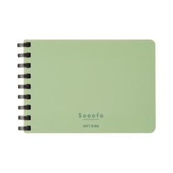ソフトリングノート＜スーファ＞　４ｍｍ方眼罫　Ａ７