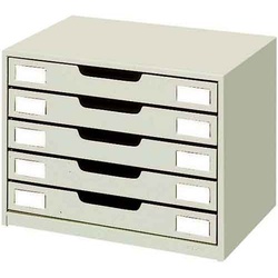 レターケーススチール引き出しタイプＡ４横５段