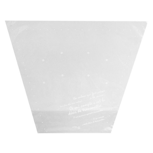 テープ無 OPP袋 BKF ギフトOPPポットバッグ-S(50枚) ヘッズ