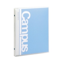 バインダーノートミドルタイプＢ５縦２６穴青