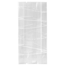 テープ無 OPP袋 ウェーブスイーツパック クリア-2(100枚) ヘッズ