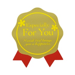 リボン付きギフトシール　Ｆｏｒ　Ｙｏｕ　５００片