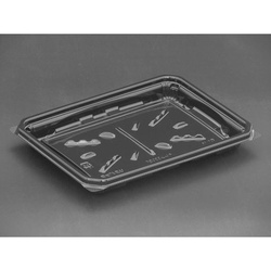 リスパック 惣菜容器 バイオカップ モレン 330BF 黒 本体