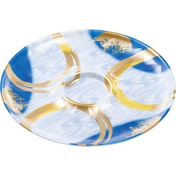 発泡トレー しゃぶしゃぶ300 本体 円熟青 エフピコ